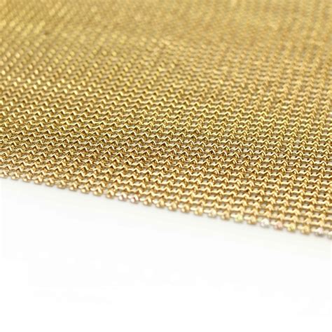 metal fabric 1 2|Amazon.com: Metal Mesh Fabric.